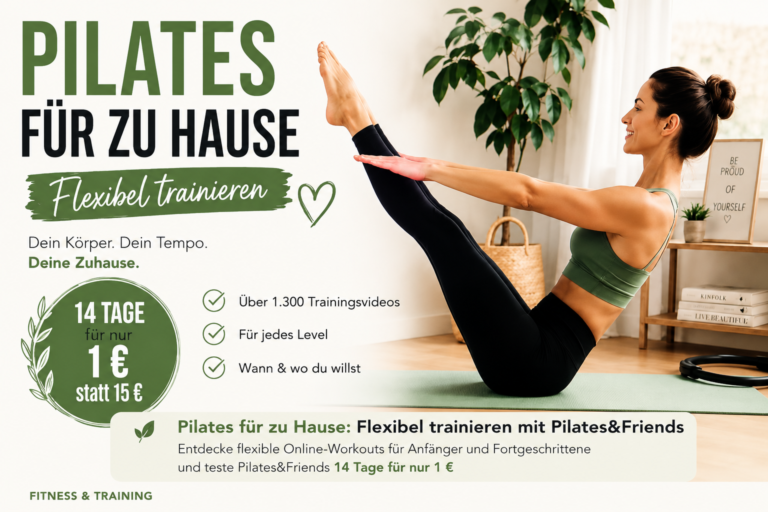 Pilates für zu Haus - flexibel online trainieren